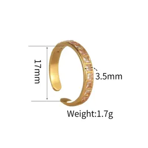 Nouveau Style Carré Vert et Blanc Diamant Demi Ouvert En Argent Sterling IGI Certifié Alliance Conception Unique pour les Femmes - Product Image 6