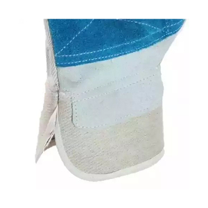 ถุงมือหนังวัวแคนาดาแบบแยกชิ้น ไซส์ XL สำหรับงานเชื่อม ป้องกันมือและแขน กันลื่นและระบายอากาศได้ดี - Product Image 5