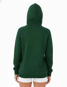 เสื้อฮู้ดสวมหัวสีทึบของผู้หญิงผ้าฝ้าย100% ระบายอากาศได้ดีพิมพ์โลโก้ได้ตามต้องการสำหรับฤดูใบไม้ร่วง - Product Image 3