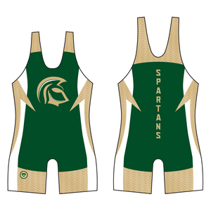 Singlet de gymnastique léger et extensible à 4 voies Design personnalisé Singlet de lutte par sublimation Dernière offre - Product Image 3