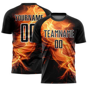 เสื้อฟุตบอลเอเพ็กซ์ประสิทธิภาพสูง 220 GSM โพลีเอสเตอร์ ผู้ผลิตชุดฟุตบอลแบบซับลิเมชั่น - Product Image 5
