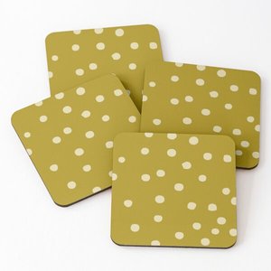 Sous-verres imprimés en bois antidérapants de haute qualité en vrac émail imprimé style indien sous-verres à thé tapis 4 pièces-bas quantité minimale de commande - Product Image 6