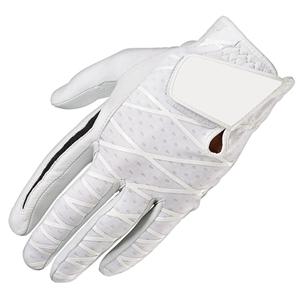 Gants de golf pour hommes à la mode pour des vêtements professionnels respirants et souples Gants de golf en cuir de mouton avec logo personnalisé - Product Image 1