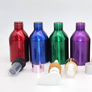 Vente en gros de bouteilles métalliques en aluminium de qualité supérieure de 100ml pour cosmétiques, shampoing et revitalisant, emballage liquide de qualité supérieure Fabricant du Vietnam - Product Image 2