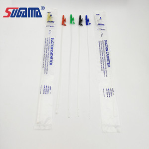 Kateter hisap tertutup PVC bayi, steril sekali pakai 6FR-18FR dengan konektor kontrol tipe jari habis pakai Medis - Product Image 6