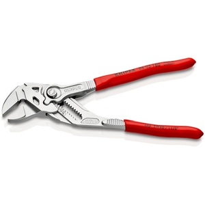 KNIPEX Chrome-Plated Pliers Wrench 180mm 40mm <b>Clamping</b> Width Plastic Coated - Product Image 5