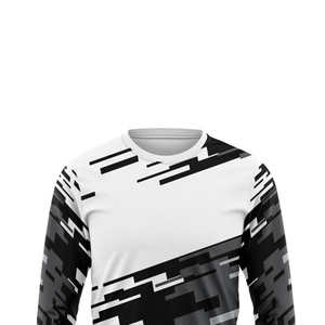 Chemises de pêche de bonne qualité de couleur différente 100% Polyester Spandex à manches longues Performance chemises de pêche de Sublimation respirantes - Product Image 3