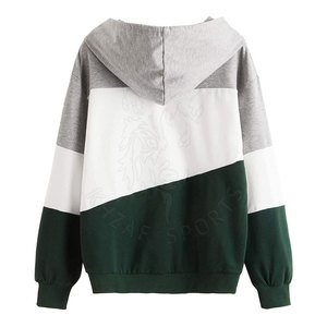 Marque qualité hommes ample solide hiver lavage à l'acide à capuche 100% coton drôle impression sweat à capuche mode polaire - Product Image 1