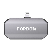 TOPDON TC002 Caméra d'imagerie thermique infrarouge à haute sensibilité à la chaleur 40mk 256x192 Résolution IOS System Phone Thermography