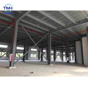 Nave Industrial Prefabricada de Acero, Estructura Metálica de Gran Envergadura <span class=keywords><strong>para</strong></span> Almacenamiento y Fábrica - Product Image 2