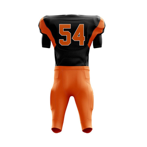 american football uniform durable jersey <b>pants</b> set breathable <b>mesh</b> sports training apparel - Product Image 5
