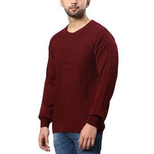Pulls en tricot décontractés pour hommes - 100% polyester respirant, couleur et logo personnalisés, commandes en gros - Product Image 6