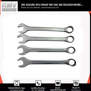 27mm Mirror <b>Polish</b> Finish Adjustable Combination Wrench Set Alloy Socket Wrench Tool <b>Kit</b> Metric Measurement for DIY OEM - Product Image 3