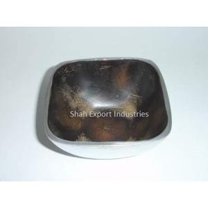 Cuencos para servir comida con colores esmaltados azules en el interior, cuencos de aluminio para fiestas, hogar y mesa de Hotel, ensaladeras decorativas - Product Image 4