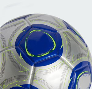 Balón de fútbol plateado metálico para todo tipo de clima sin costuras personalizado partido profesional balones de fútbol de diseño de Unión térmica duraderos de aire alto - Product Image 3