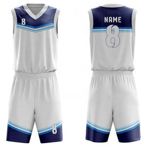 Uniformes de Baloncesto Personalizados de Alta Calidad, Diseño Superior, Material 100% Poliéster, para Uso en Exteriores, Venta al por Mayor - Product Image 4