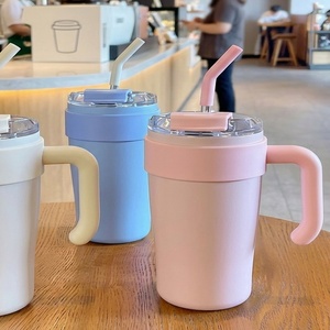 Jupeng - Taza de Viaje Aislada de Doble Pared de Acero Inoxidable 304 de 860 ml (29 oz) con Tapa y Asa, Venta al por Mayor, OEM TI-1147 - Product Image 4