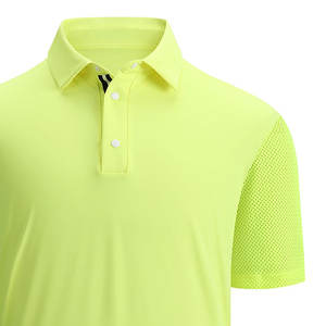 Fabricante de alta calidad para hombre para Polo 100% algodón poliéster de talla grande patrón sólido tela de rizo - Product Image 2