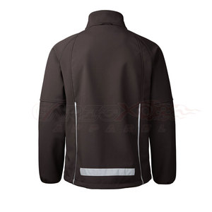 Veste Softshell imperméable coupe-vent à fermeture éclair pour moto, vêtements de sport de mode automne pour hommes, taille plus, personnalisée - Product Image 2