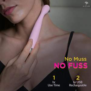 エロスノック ボディマッサージ機 痛み緩和用、充電式ワイヤレスボディマッサージ機 医療グレードシリコン使用 - Product Image 3