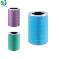 Filtre HEPA cylindrique personnalisable, filtre purificateur d'air haute efficacité, filtre à charbon actif pour Xiaomi 4 Pro, filtre rond