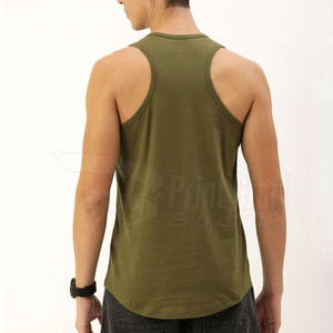 Camiseta sin Mangas para Hombre, Color Sólido, Precio Económico, Ligera - Product Image 2