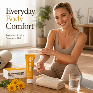Sanavita Arnica <b>Gel</b> 98% 150 ml | Soothing Effect | Reduce Muscle/Joint Pain | Model 50168 | Plastic Tube Packaging | Invisible | - Product Image 2