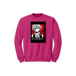 100% algodón Casual Anime colección sudadera invierno 280gsm + personalizable pecho estampado Diseño y Color ODM Logo en el frente - Product Image 3
