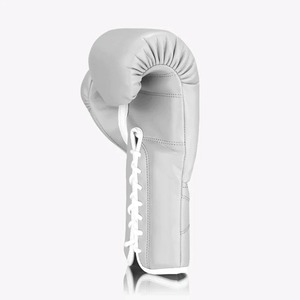 Guantes de boxeo ganadores blancos profesionales de alta calidad, fabricación a medida, duraderos, cómodos, entrenamiento de punzonado profesional - Product Image 4