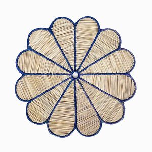 Plato de Rafia Natural Tejido a Mano, Salvamantel Redondo de Mimbre para Decoración de Mesa en Bodas, Eventos y Hoteles - Product Image 3