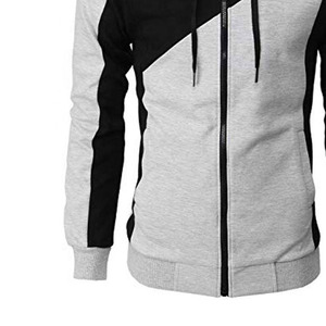 Services OEM pour sweats à capuche zippés pour hommes avec une qualité supérieure, prix bas, possibilité d'impression de logo personnalisé, installations de fabrication de sweats à capuche zippés pour hommes - Product Image 4