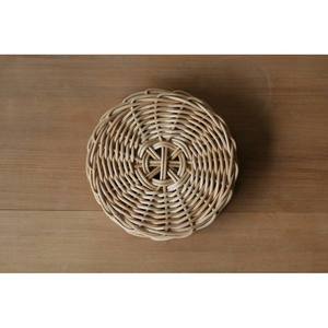 Handmade Rustic Style Square Rattan Drink <b>Coaster</b> Jute Flax Oval Wicker Cup Mat Woven <b>Coasters</b> for Dining Table - Product Image 5
