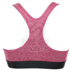 Soutien-gorge de sport pour femme avec logo frontal, maintien léger, service OEM, sans coutures, écologique, séchage rapide, respirant - Product Image 3
