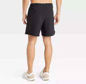 Shorts pour hommes en tissus personnalisés de qualité supérieure, taille élastique, tailles personnalisées, options multicolores, faible MOQ, respectueux de l'environnement - Product Image 2