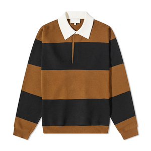 Rugby League Chemises D'entraînement Tricoté Rugby Tops Polyester Coton Solide Motif En Vrac À Manches Longues Brodé De Haute Qualité Hommes - Product Image 1