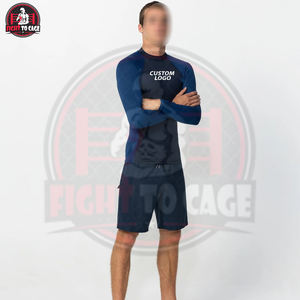 Ropa Deportiva, Servicio OEM, Nueva Llegada, Cómodo Rashguard de Compresión para MMA, Secado Rápido, Manga Larga, Poliéster/Spandex/Nailon 220g - Product Image 2