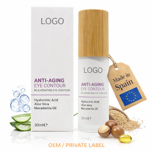 Crema Contorno de Ojos Antienvejecimiento de Marca Privada 30ml |   Fabricante OEM de Productos Naturales para el Cuidado de la Piel |   Fabricante de Cosméticos de la UE – Hecho en España - Product Image 1