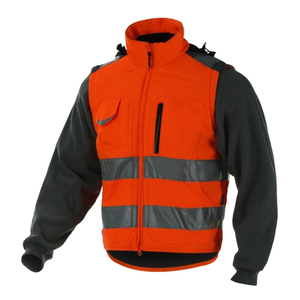 แจ็กเก็ตทำงานสะท้อนแสงคุณภาพสูงของผู้ชายเสื้อแจ็กเก็ตทำงานสะท้อนแสงพร้อมโลโก้ตามสั่งกันน้ำแอนซิคลาส1 - Product Image 3