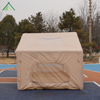 Tente Gonflable Familiale Quatre Saisons 7,5m² 310x245x215cm en Oxford 210D Imperméable avec Chambre et Chambres à Coucher, Idéale pour le Camping et le Glamping (Vente en Gros)