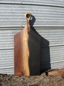 NOUVELLE PLANCHE DE BOUCHER RECTANGLE À DÉCOUPER EN BOIS Planche à découper écologique durable et recyclée pour la maison et le restaurant - Product Image 4