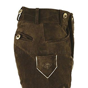 Diseña tu propio logotipo Pantalones cortos bávaros Pantalones cortos de cuero bávaro transpirables de secado rápido Pantalones cortos de cuero bávaro más vendidos - Product Image 4