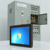 Monitor Industrial con Pantalla Táctil IPS de 10.1'', 15.6'' y 21.5'', IP65 Resistente al Agua, Marco Abierto, Computadora Integrada con Sistema Operativo Linux/Android/Ubuntu