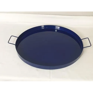 Vente directe d'usine plateau de service en verre moderne personnalisé décor à la maison Table cuisine hôtels Offre Spéciale de noël plateaux décoratifs - Product Image 5