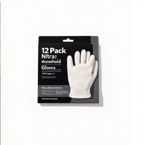 Paquete de 12 Guantes Domésticos Blancos Nitras Talla 11, Categoría I de EPP - Product Image 3