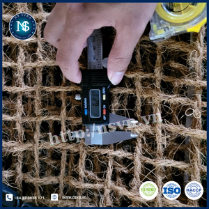 Wholesale Eco-Friendly Reversible Coir <b>Mat</b> Custom Size Light Coco Origin Rope Fiber Hand Woven in Vietnam - Product Image 6