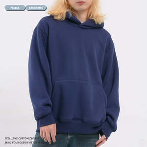 Sudaderas con capucha de algodón de alta calidad 450 GSM Sudaderas cálidas y duraderas para hombres y mujeres - Product Image 4