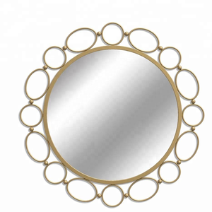Miroir de maquillage en corde de coton écologique tissé à la main classique pour la décoration de la maison, décoration murale du salon - Product Image 6