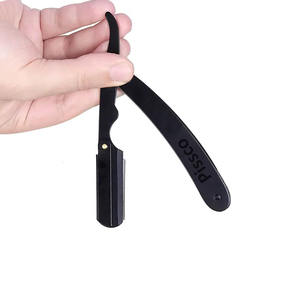 Stainless Steel Manual Shaver Straight Edge Safety <b>Razor</b> <b>Mens</b> Grooming Hair Removal Shaving <b>Razors</b> - Product Image 4