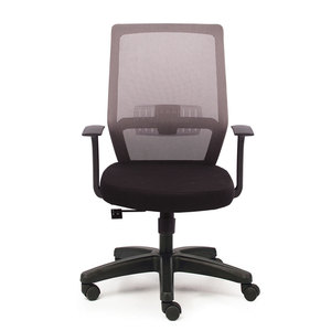 Silla de Oficina Ergonómica Giratoria HOM1083-03 con Respaldo de Malla, Reposabrazos Desmontables, Altura Ajustable, Reposacabezas de Espuma y Tela para Uso Doméstico - Product Image 2