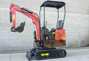Livraison gratuite HT12 Mini-excavatrice compacte diesel de 1,1 tonne |   12 HP Diesel |   Profondeur de creusement de 1,65 m |   Seau de 0,025 m³ |   Largeur de travail de 1 m - Product Image 6